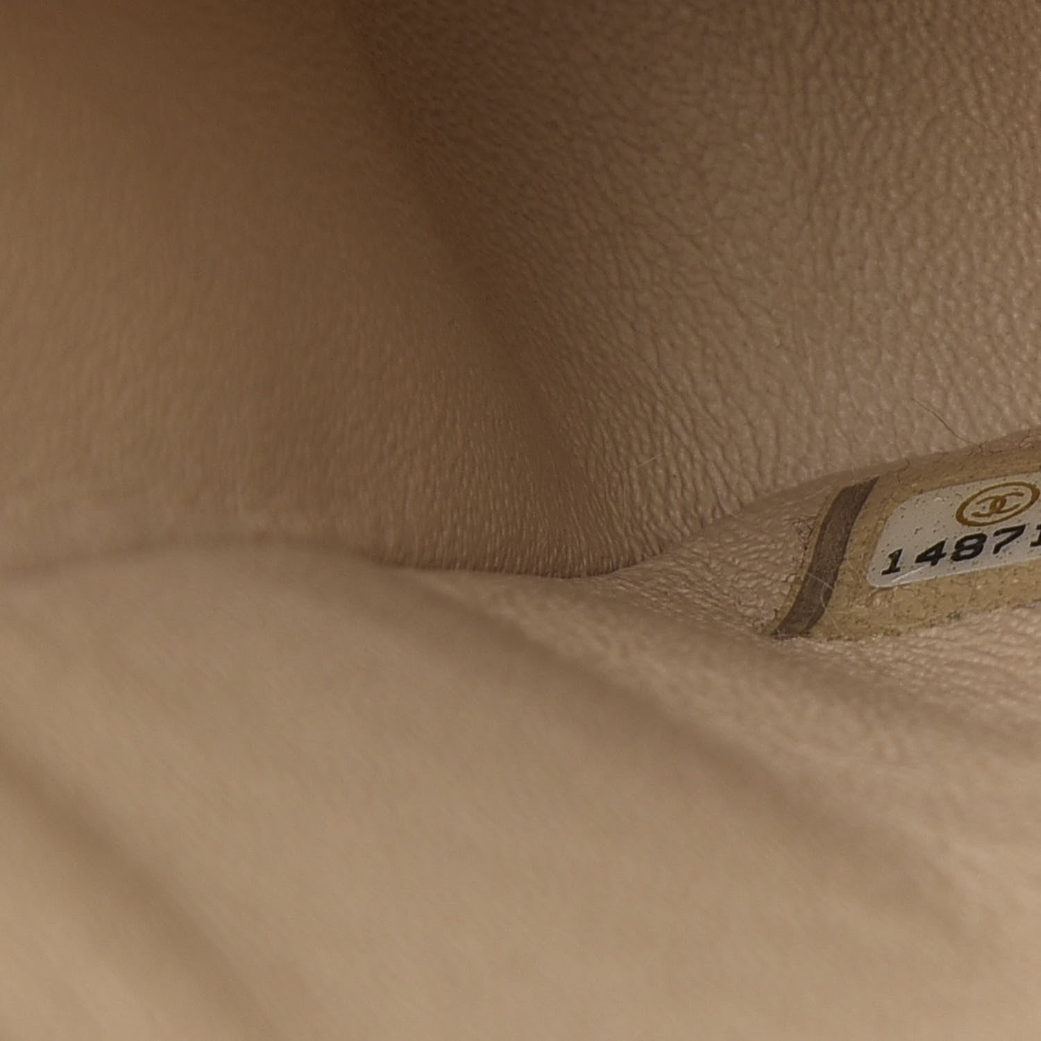 Chanel Lambskin Quilted Medium Double Flap Beige 7 of 16