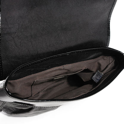 Fendi Nappa Patent B Bag Black 6 of 10