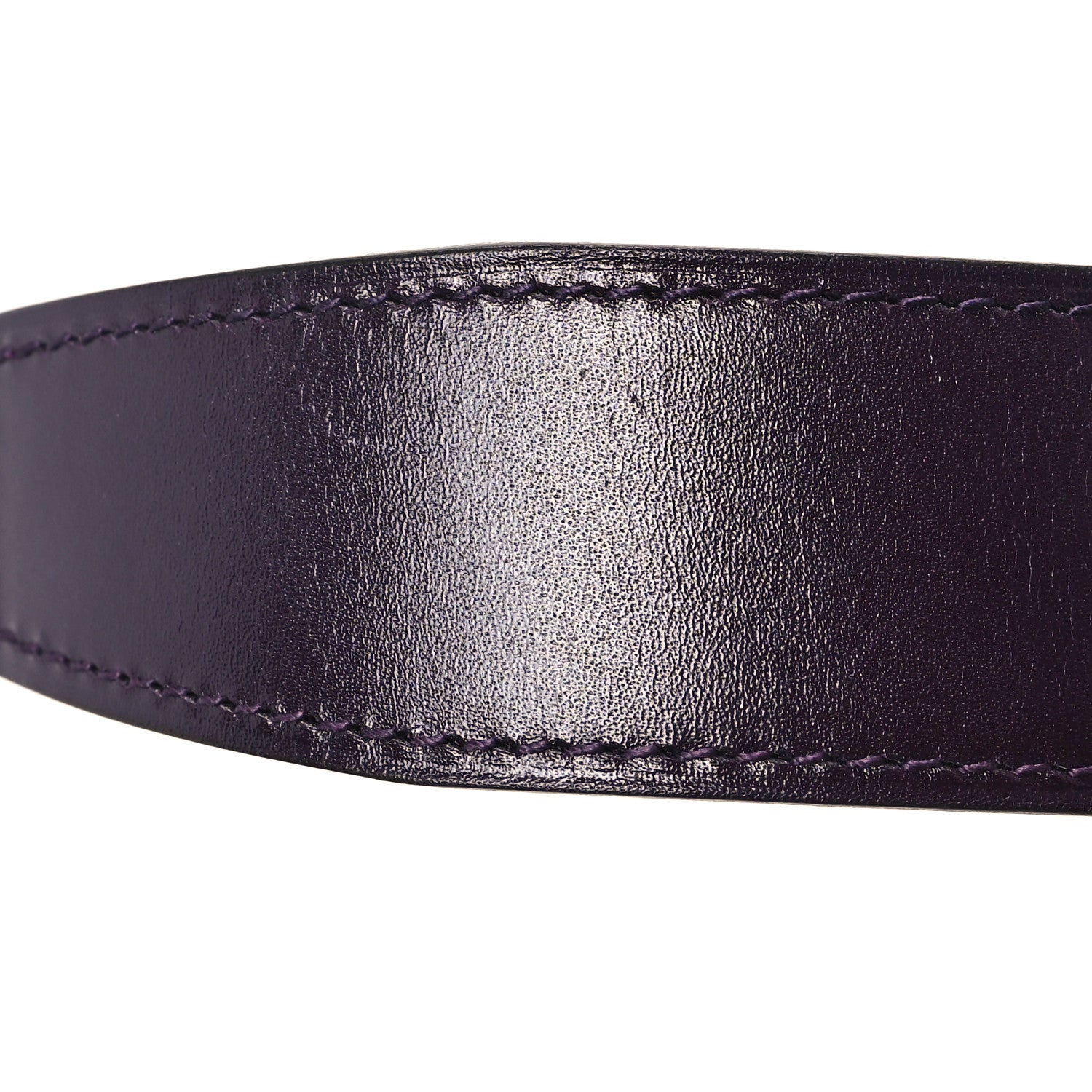 Hermes Box Togo 32mm Strie H Belt 100 40 Anemone Raisin 5 of 5