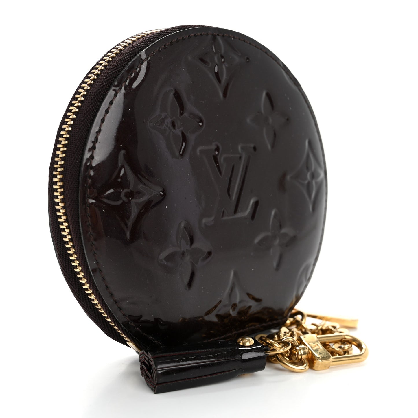 Vernis Animania Ecureuil Squirrel Round Coin Purse Amarante