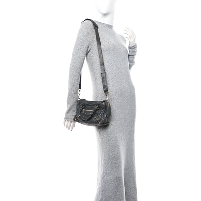 Balenciaga Agneau Giant 12 Silver Hardware Mini City Gris Tarmac 2 of 16