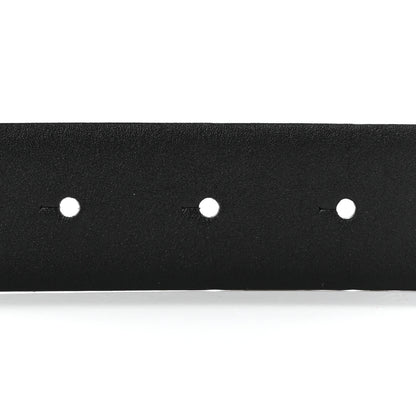 Chanel Calfskin CC Reversible Belt 75 30 Black Burgundy 3 of 5