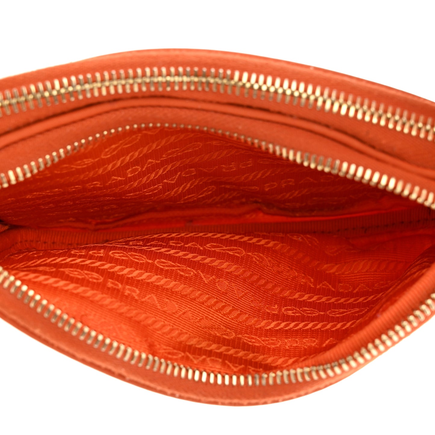 Tessuto Nylon Mini Camera Crossbody Orange