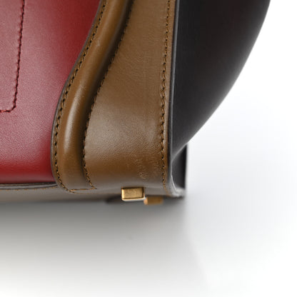 Celine Smooth Calfskin Mini Tri-Color Luggage Rust 11 of 11