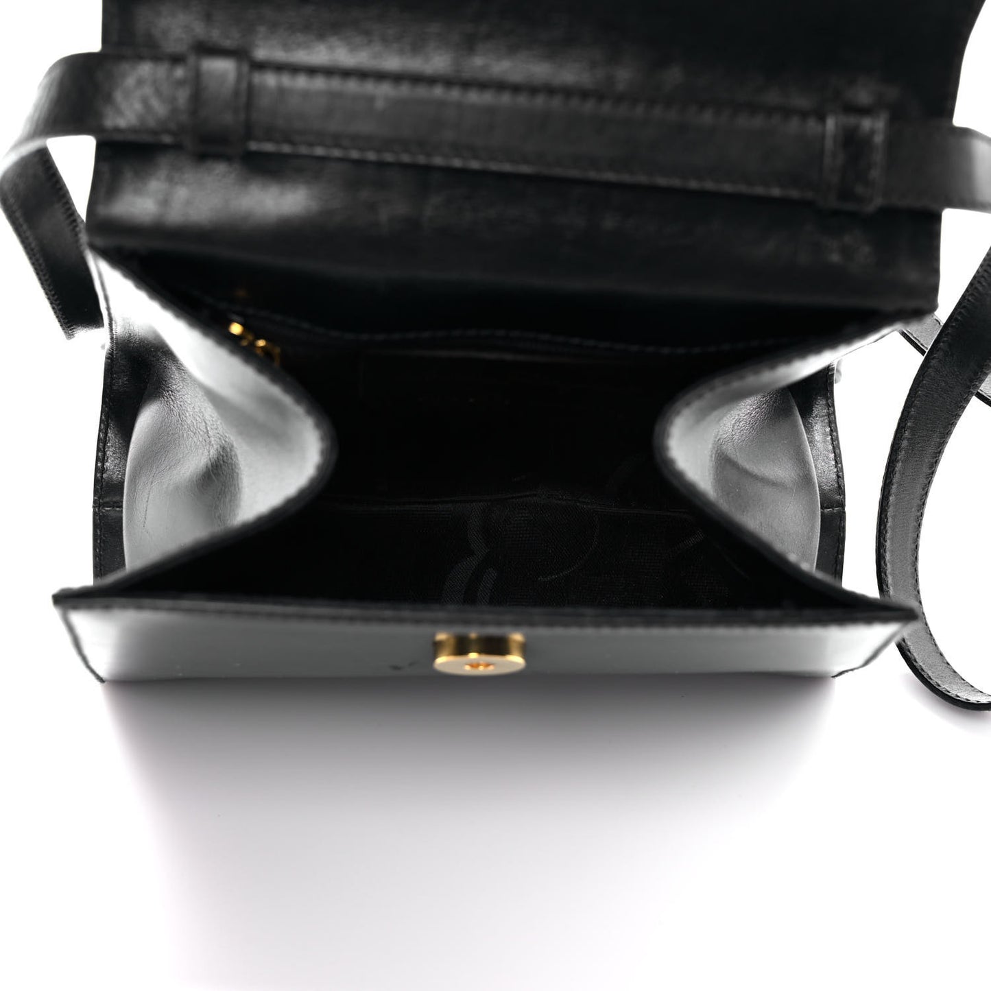 Calfskin Vera Bow Mini Top Handle Crossbody Bag Navy