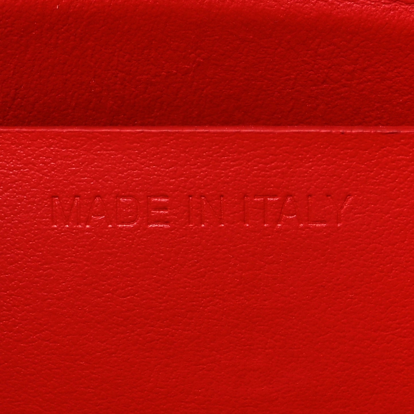 Calfskin Spikes Medium Paloma Red