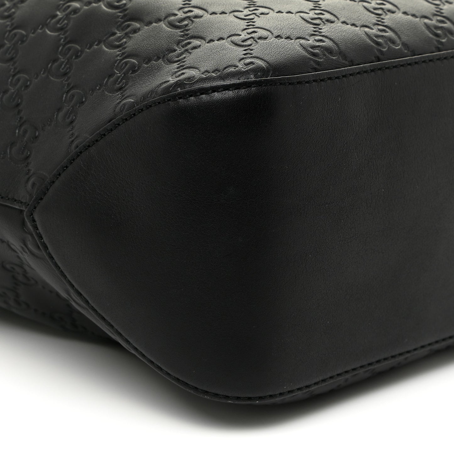 Guccissima Signature Large Linea A Hobo Black