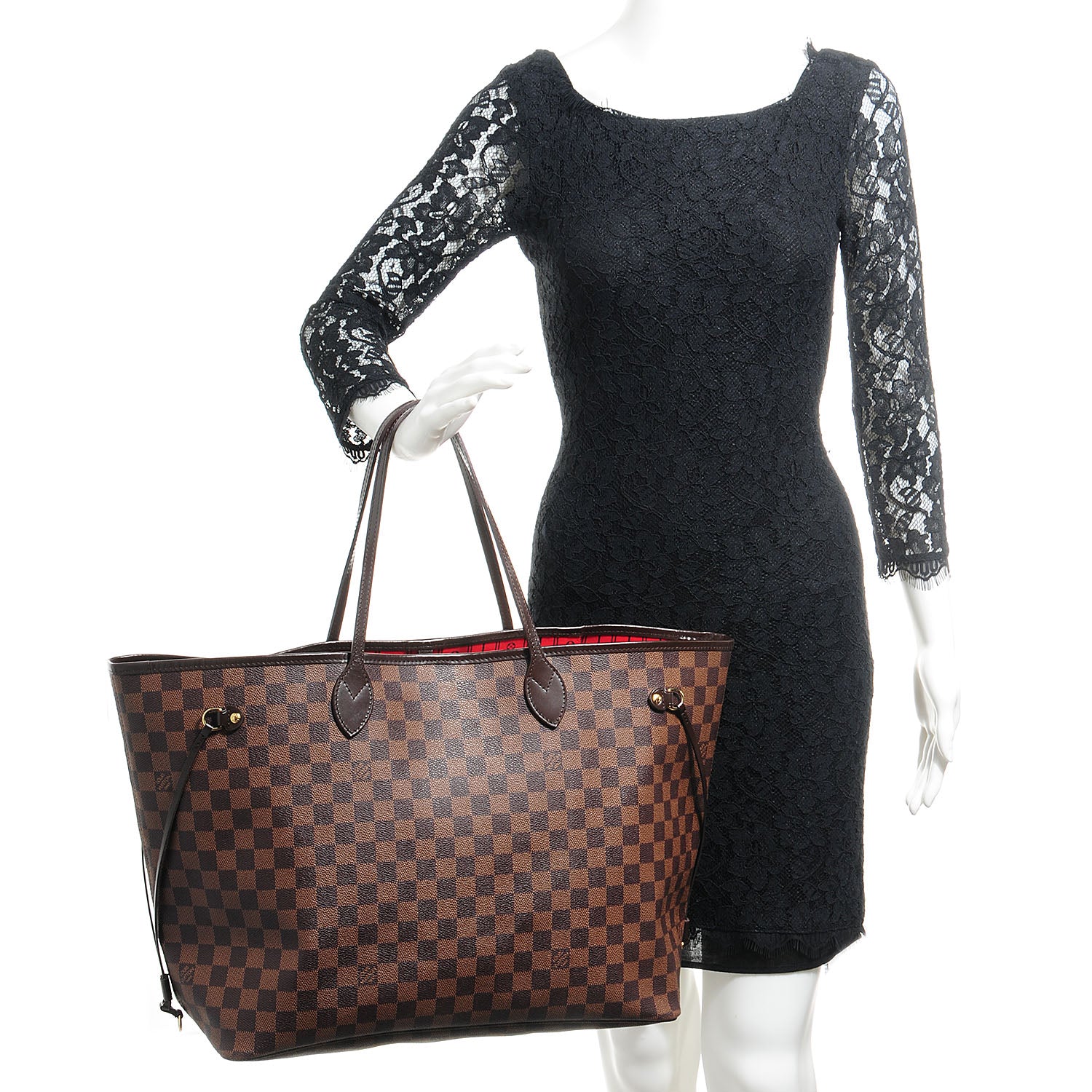 Louis Vuitton Damier Ebene Neverfull GM 2 of 8
