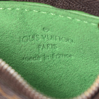 Louis Vuitton Monogram Perforated Key Pouch Green 6 of 9