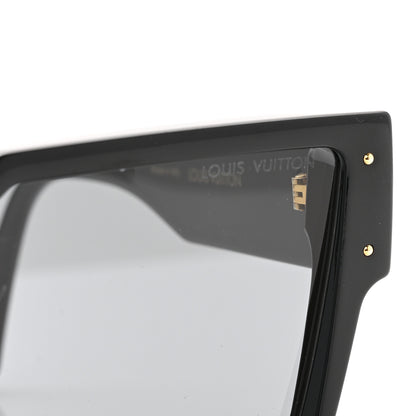 Louis Vuitton Acetate Swarovski Crystal Cyclone Sunglasses Z1578E Black 7 of 8
