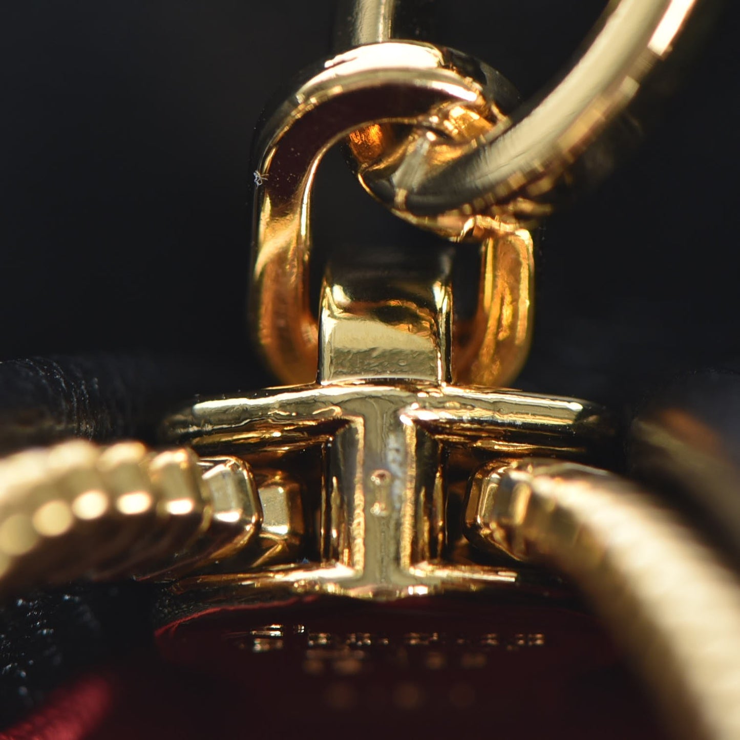 Lambskin Cannage Medium Lady Dior Black