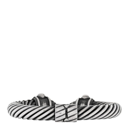 David Yurman Darkened Sterling Silver 10mm Renaissance Cable Bracelet 2 of 3