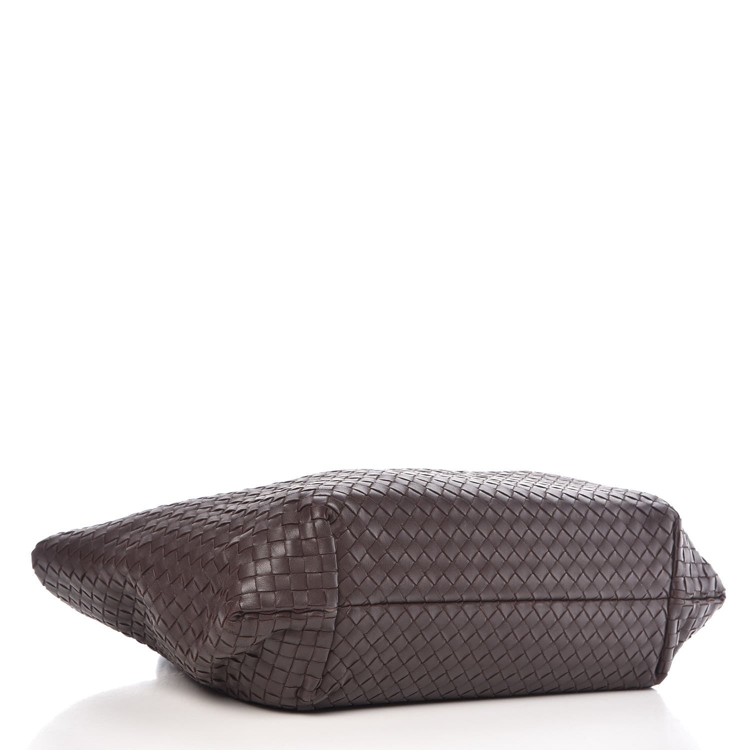 Bottega Veneta Nappa Intrecciato Large Capri Tote Ebano 5 of 11