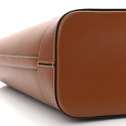 Celine Smooth Calfskin Small Cuir Triomphe Bucket Bag Tan 9 of 10