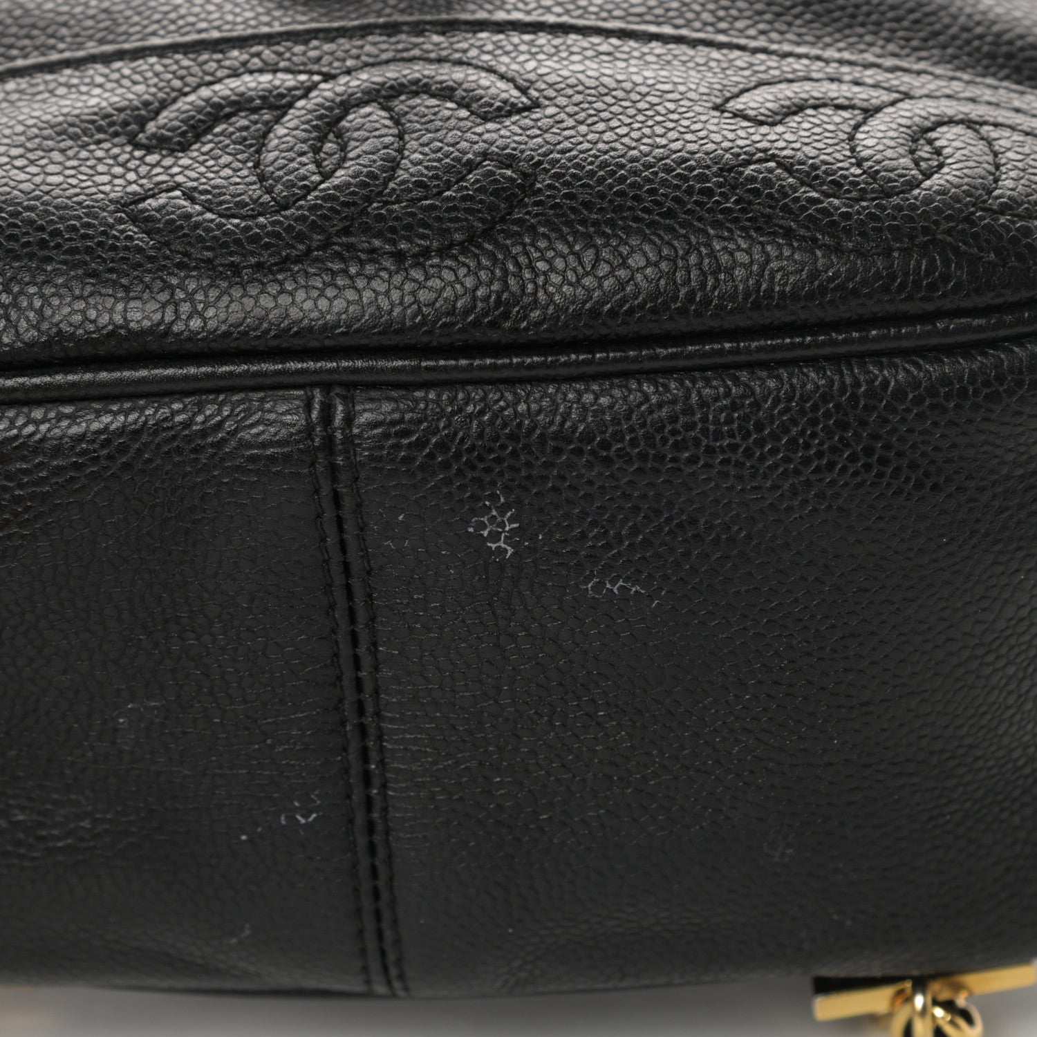 Chanel Caviar CC Backpack Black 11 of 15