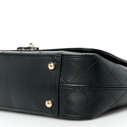 Chanel Calfskin Stitched CC Case Flap Bag Black 11 of 11