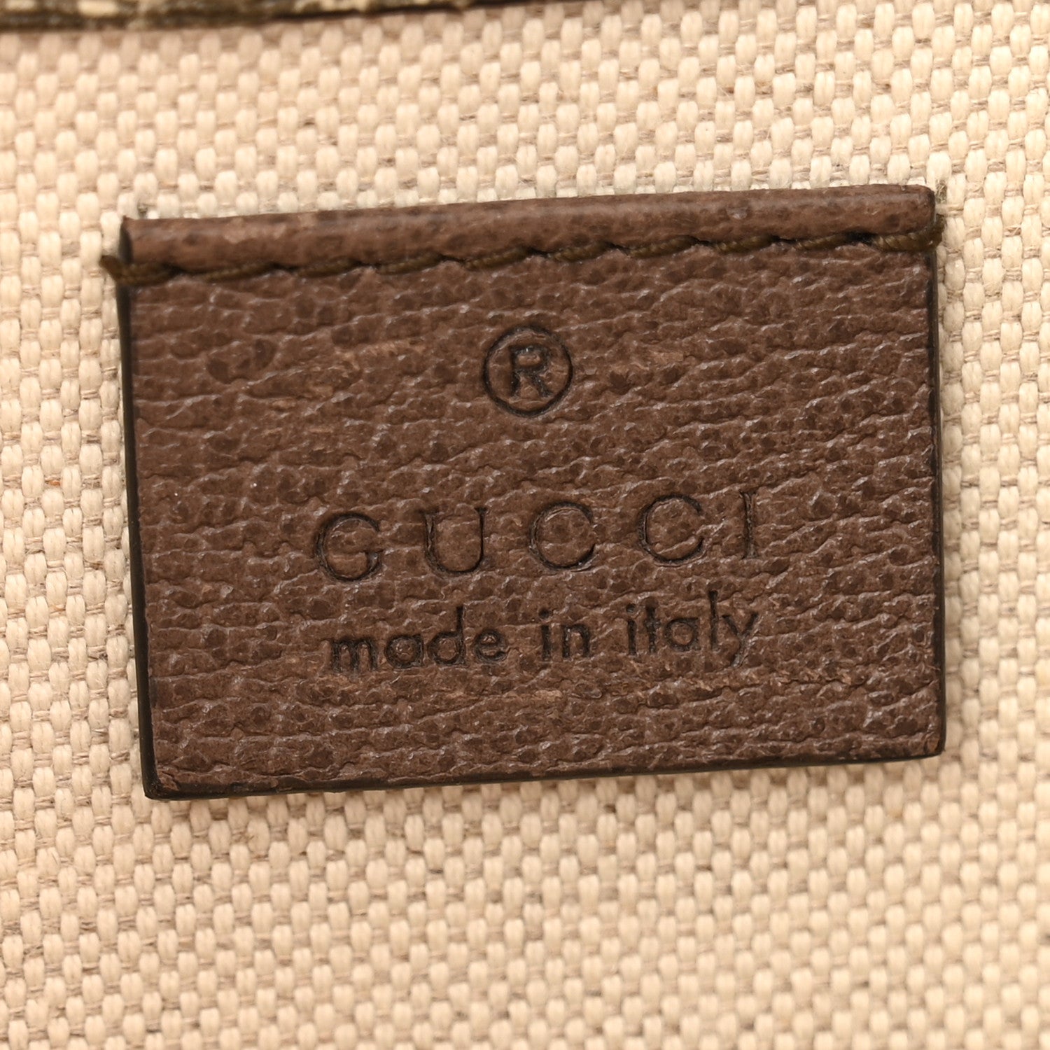 Gucci GG Supreme Monogram Neo Vintage Web Belt Bag Brown 6 of 12