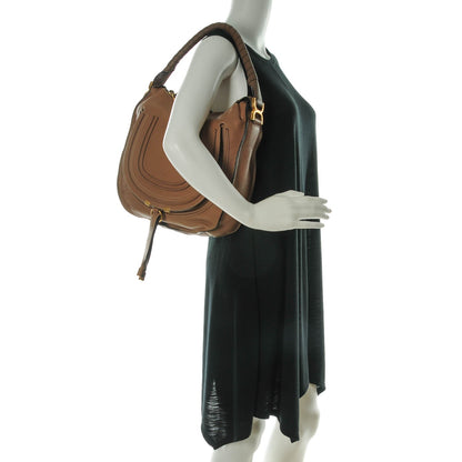 Chloe Calfskin Medium Marcie Hobo Nut 2 of 7