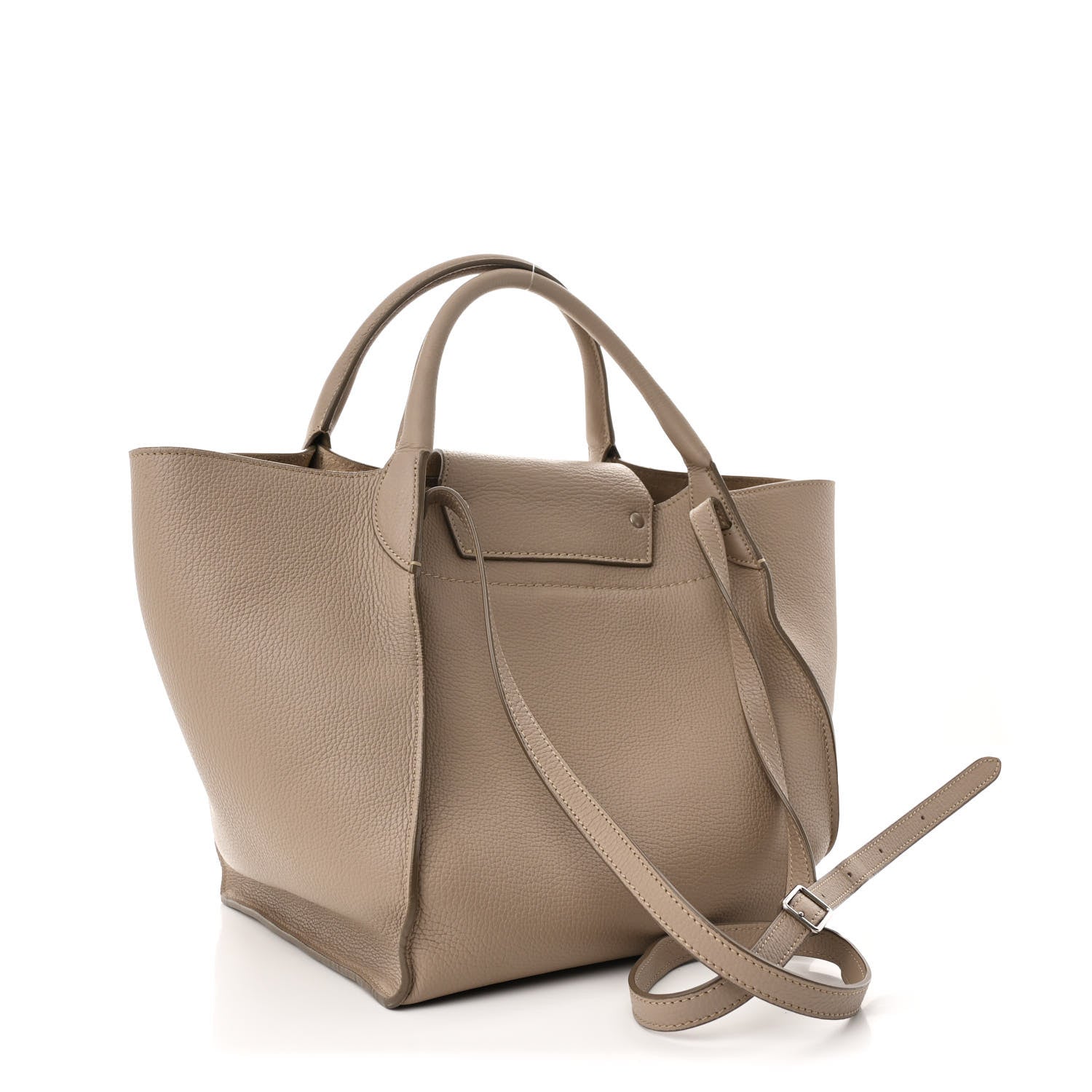 Celine Supple Grained Calfskin Small Big Bag Light Taupe 3 of 12