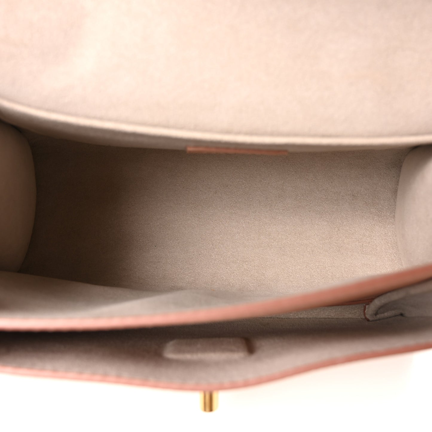 Soft Calfskin My Lockme Chain Bag Rose Trianon