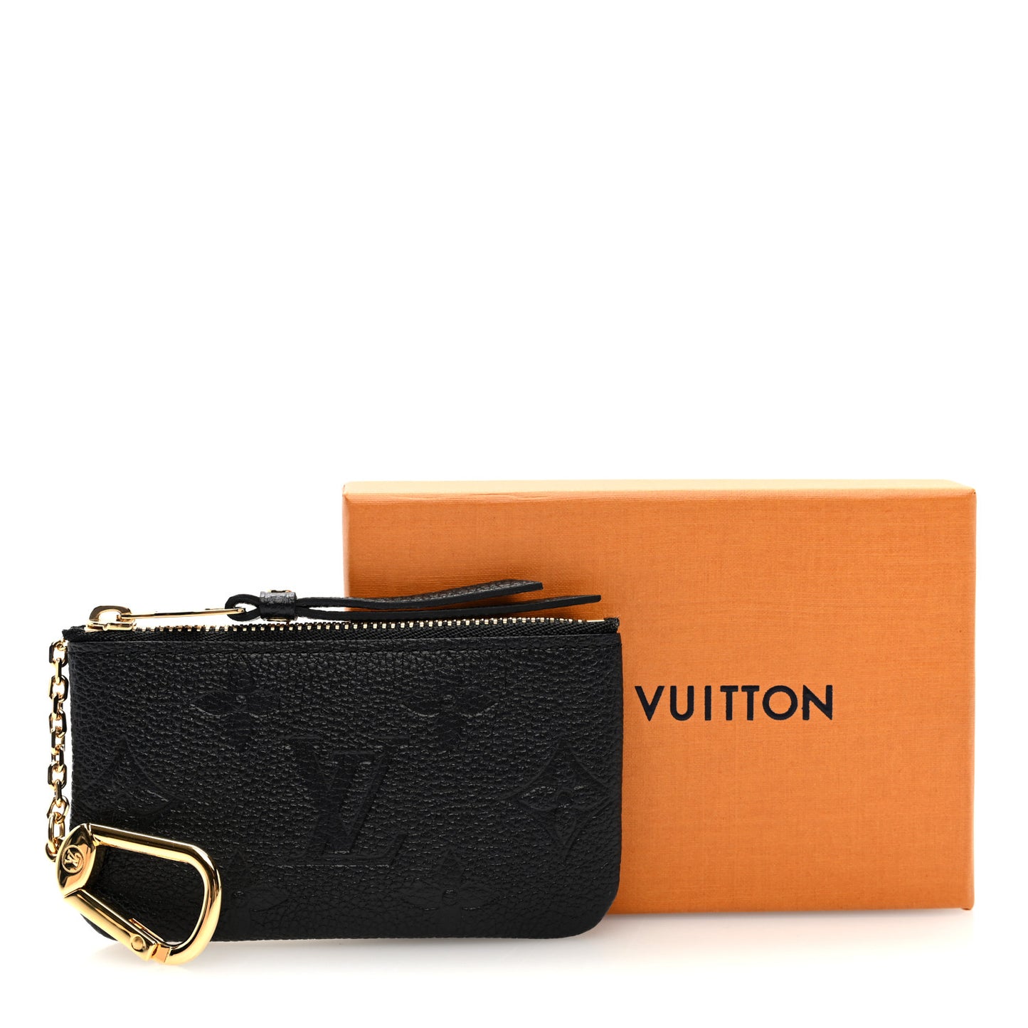Empreinte Monogram Giant Key Pouch Black