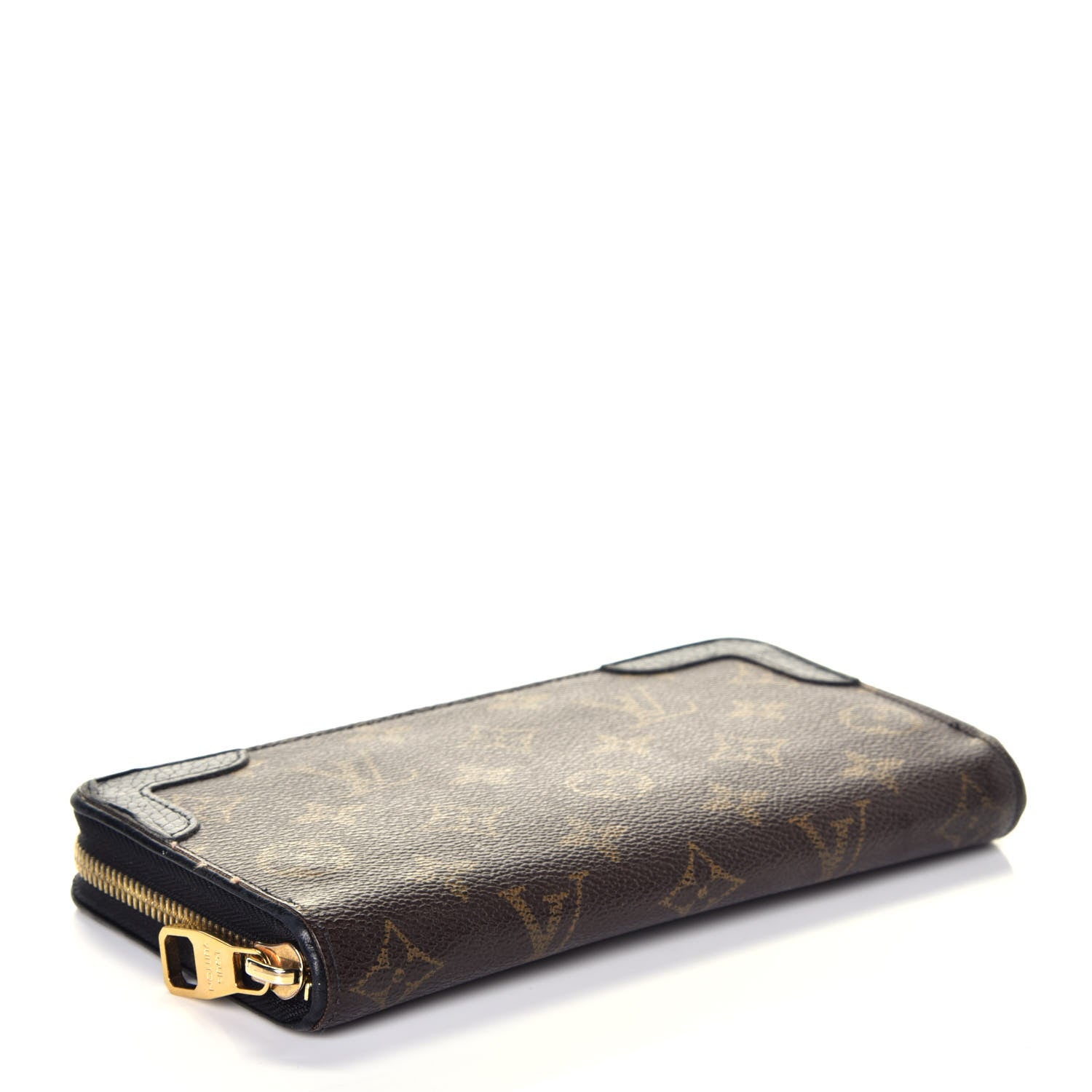 Louis Vuitton Monogram Zippy Retiro Wallet Black 4 of 8