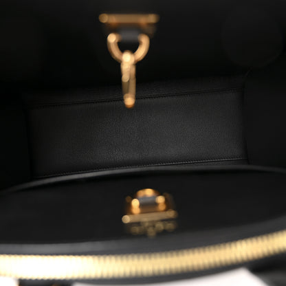 Louis Vuitton Ostrich City Steamer PM Black 5 of 12