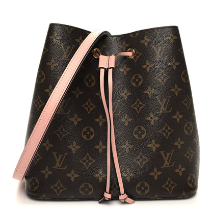 Louis Vuitton Monogram Neonoe MM Rose Poudre 1 of 11