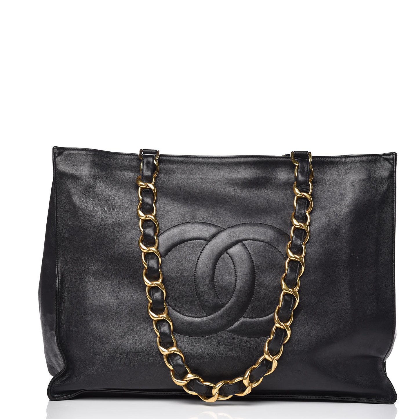 Lambskin CC Tote Black