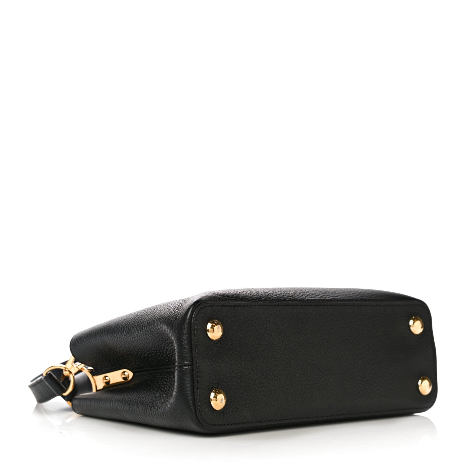 Louis Vuitton Taurillon Capucines BB Black 4 of 10