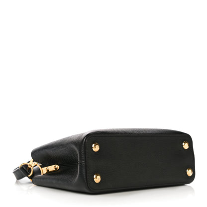 Louis Vuitton Taurillon Capucines BB Black 4 of 10