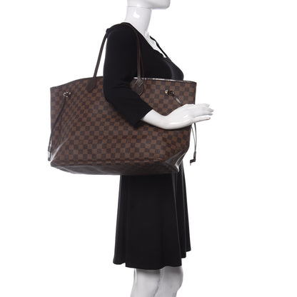 Louis Vuitton Damier Ebene Neverfull GM 2 of 10
