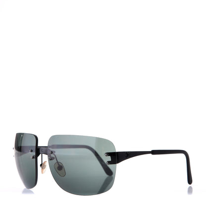 Chanel CC Sunglasses 4006 Black 1 of 8