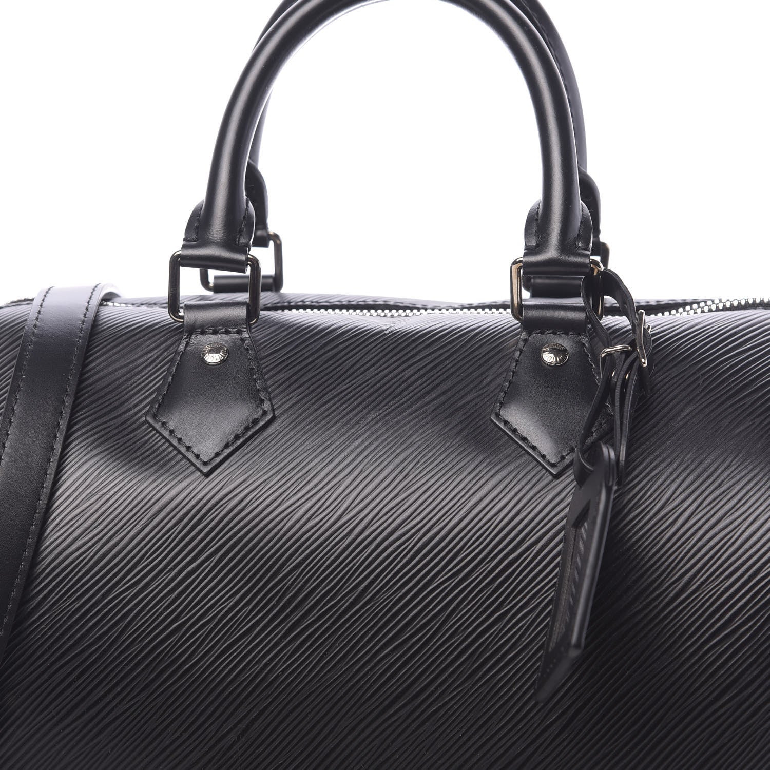Louis Vuitton Epi Speedy Bandouliere 25 Black 7 of 9