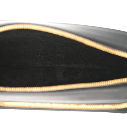 Christian Dior Grained Calfskin Caro Double Pouch Black 5 of 10