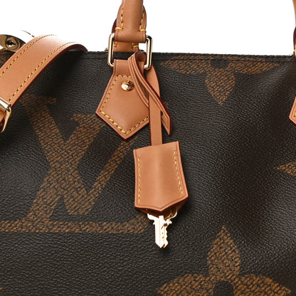 Louis Vuitton Reverse Monogram Giant Speedy Bandouliere 30 8 of 12