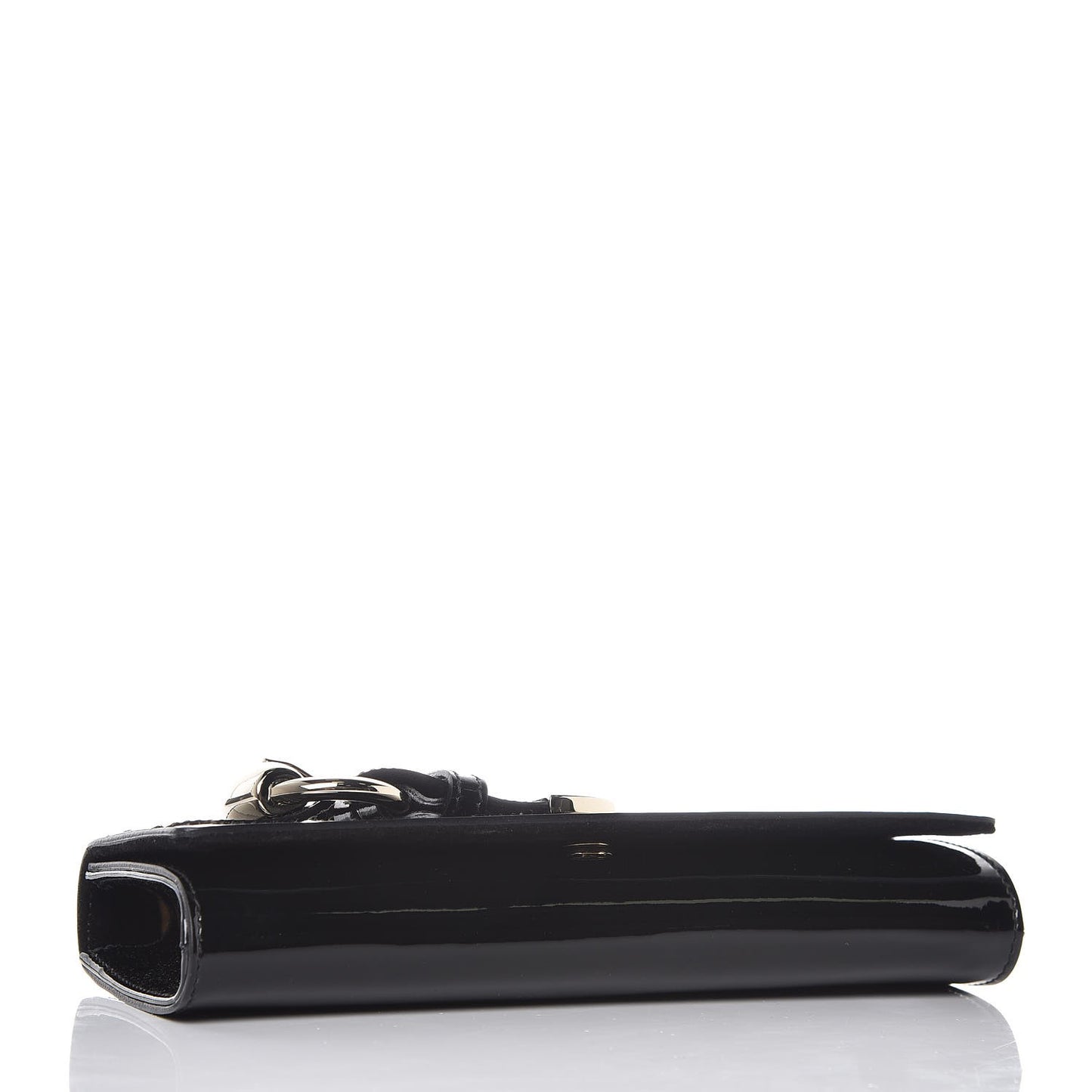 Patent Romy Clutch Black