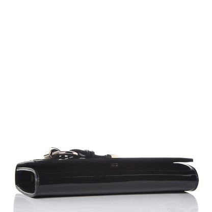 Gucci Patent Romy Clutch Black 4 of 7