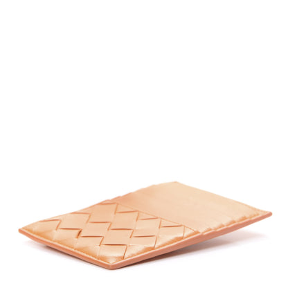 Bottega Veneta Nappa Intrecciato Card Case Light Orange 4 of 8