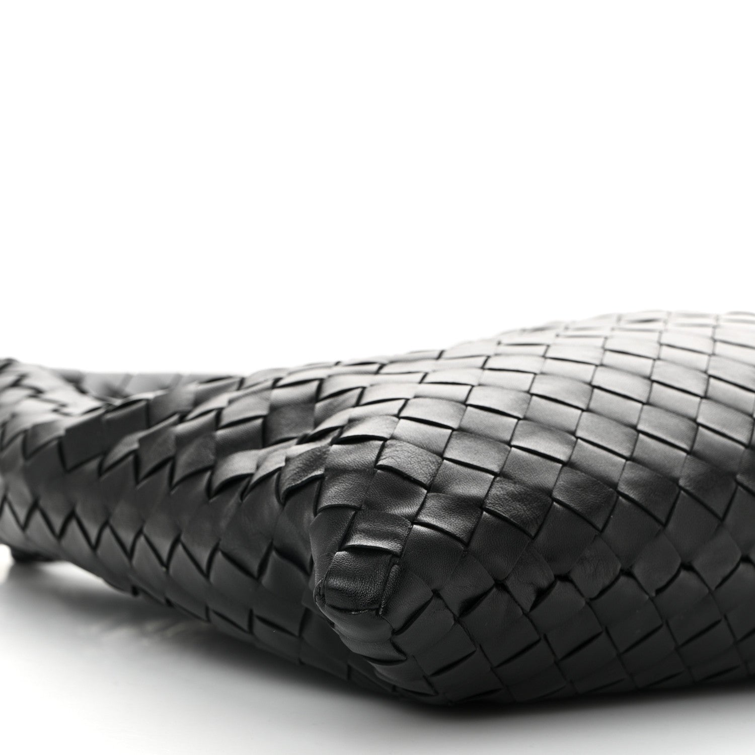 Bottega Veneta Calfskin Intrecciato Small Hop Black 9 of 10