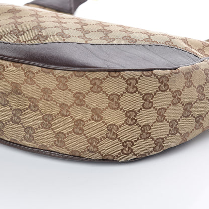 Gucci Monogram Medium Charlotte Hobo Brown 6 of 11