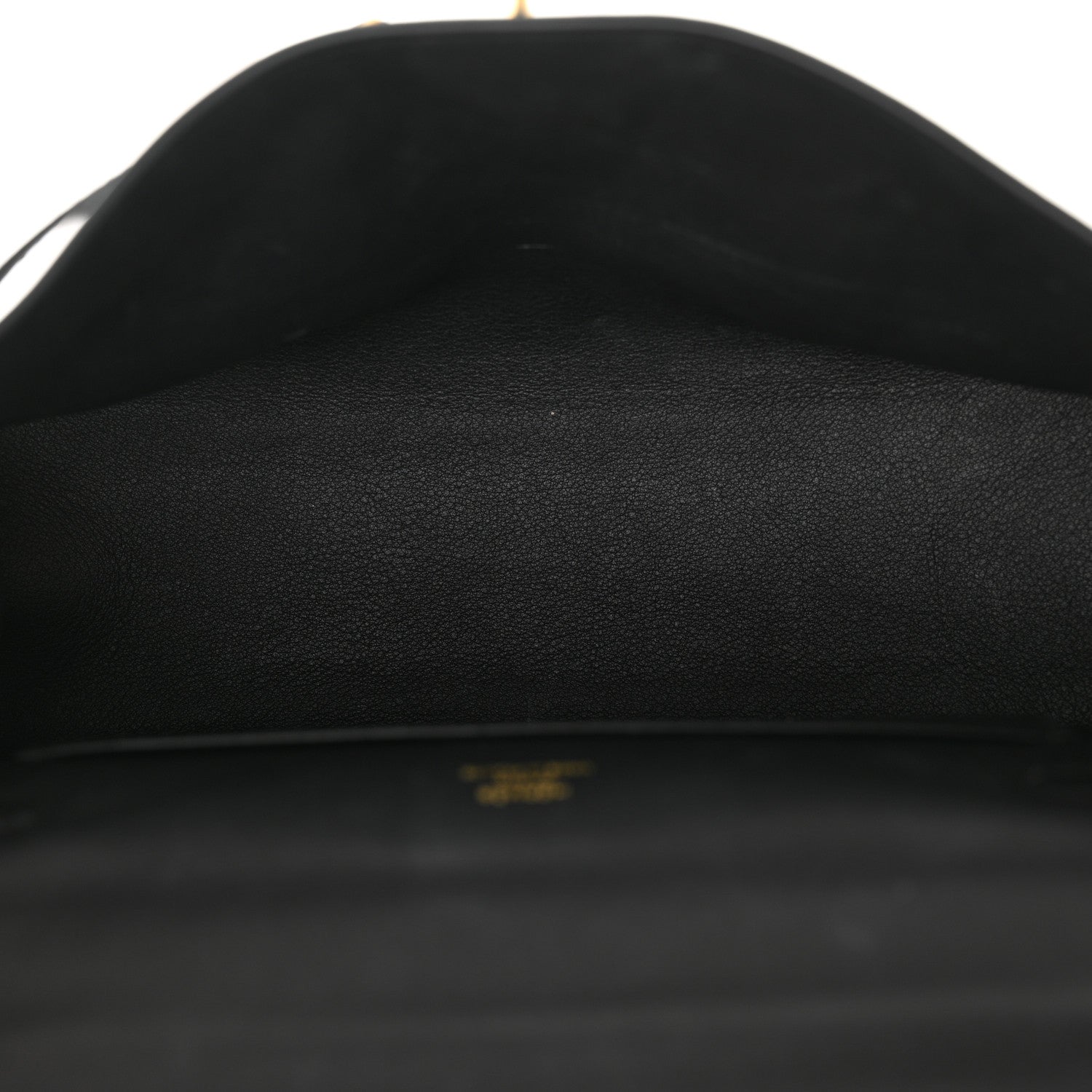 Hermes Swift Kelly Pochette Clutch Black 5 of 15