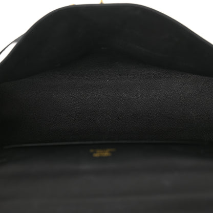 Hermes Swift Kelly Pochette Clutch Black 5 of 15