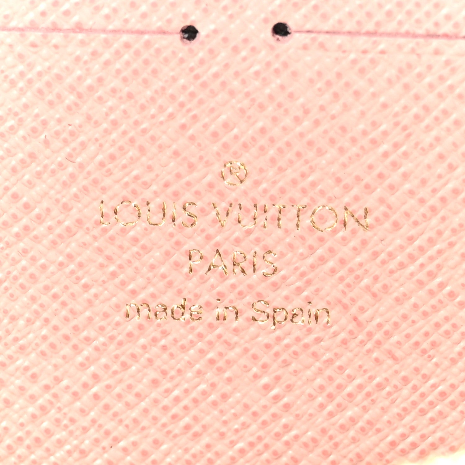 Louis Vuitton Damier Azur Clemence Wallet Rose Ballerine 7 of 8