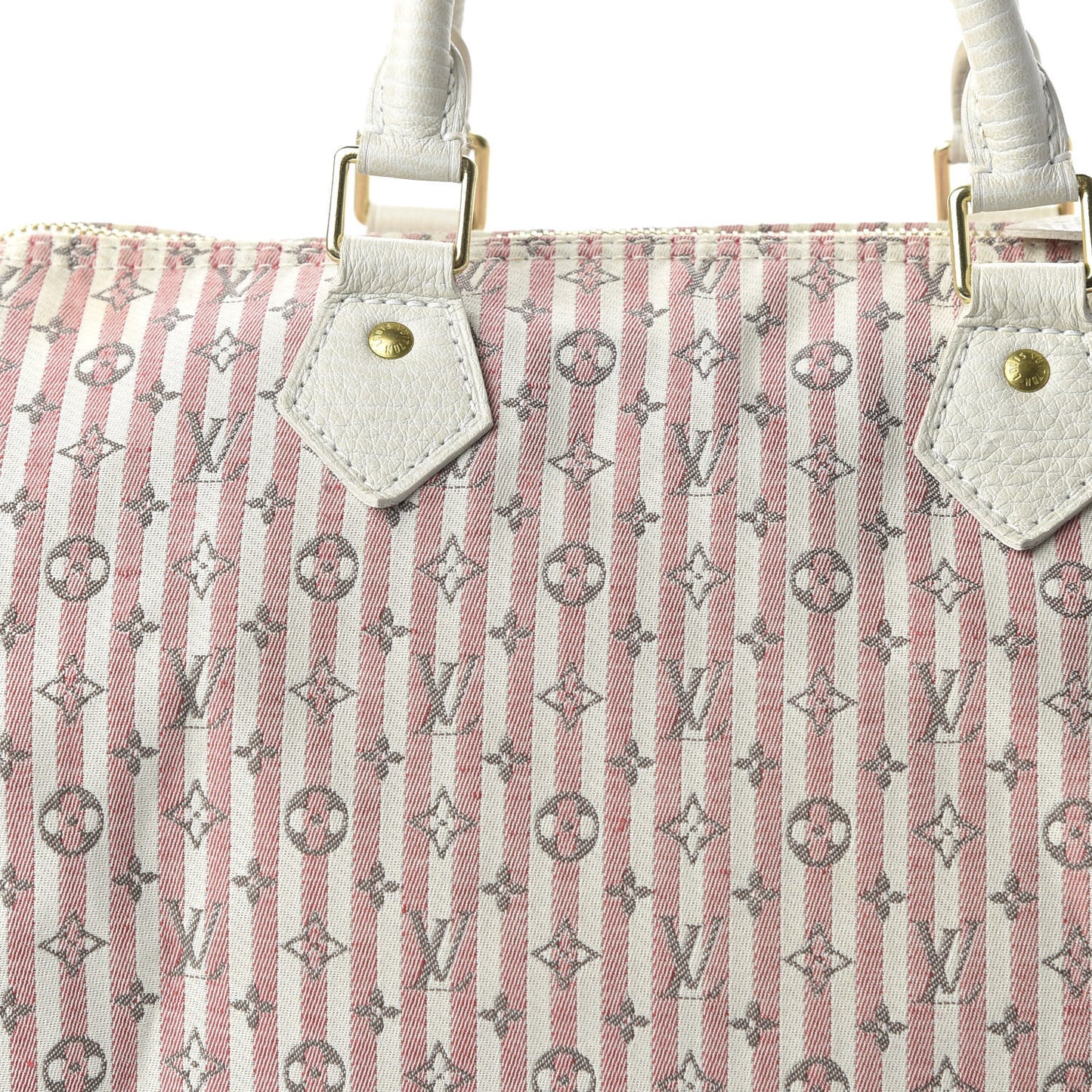 Mini Lin Croisette Speedy 30 Rouge