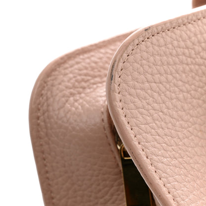 Saint Laurent Calfskin Baby Monogram Cabas Antique Rose 12 of 14