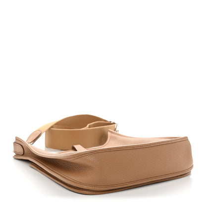 Hermes Taurillon Clemence Evelyne III PM Biscuit 4 of 12
