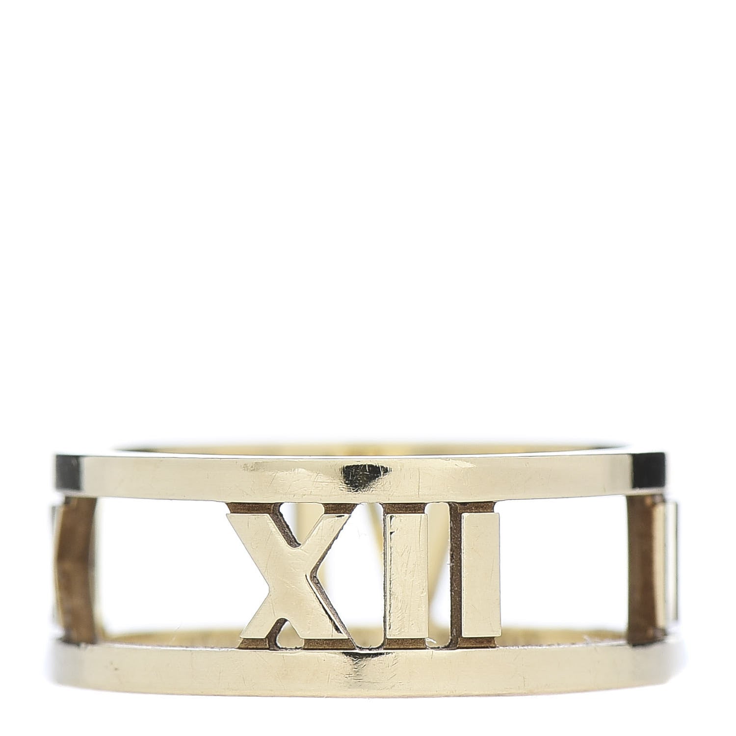 Tiffany 18K Yellow Gold Atlas Open Ring 52 6 1 of 5