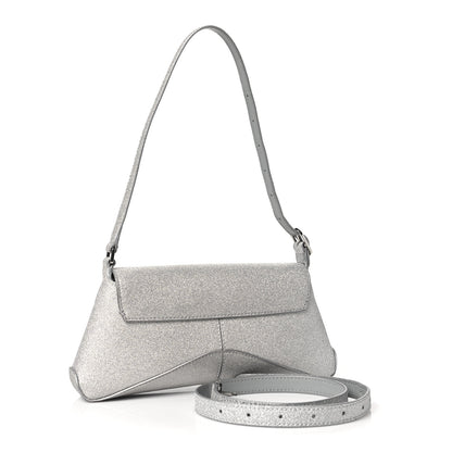 Balenciaga Sparkling Fabric Small XX Flap Stretch Bag Silver 3 of 11