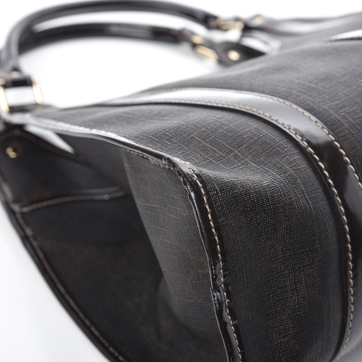 GG Plus Monogram Medium Joy Shoulder Bag Dark Brown